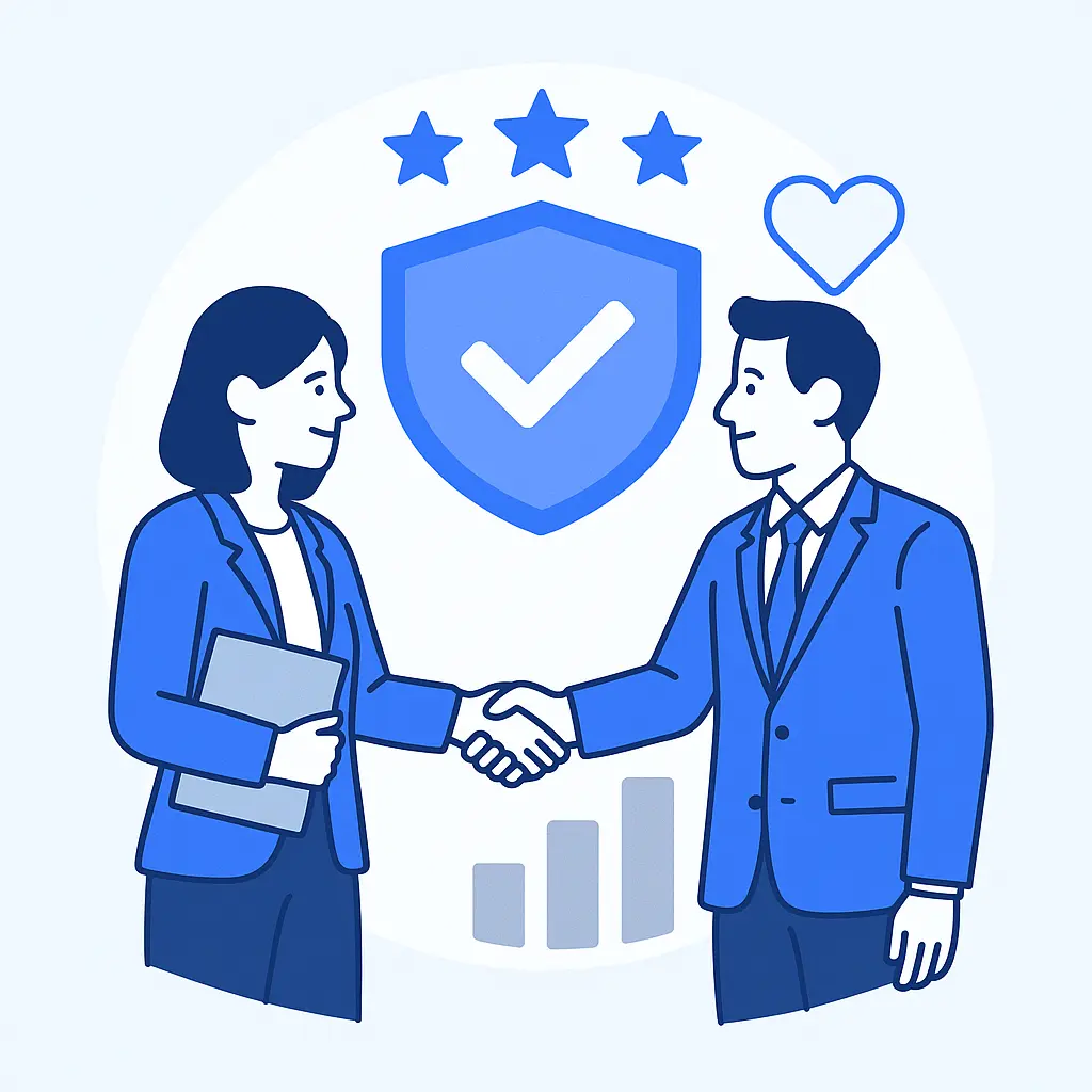 Client retention rate visualization