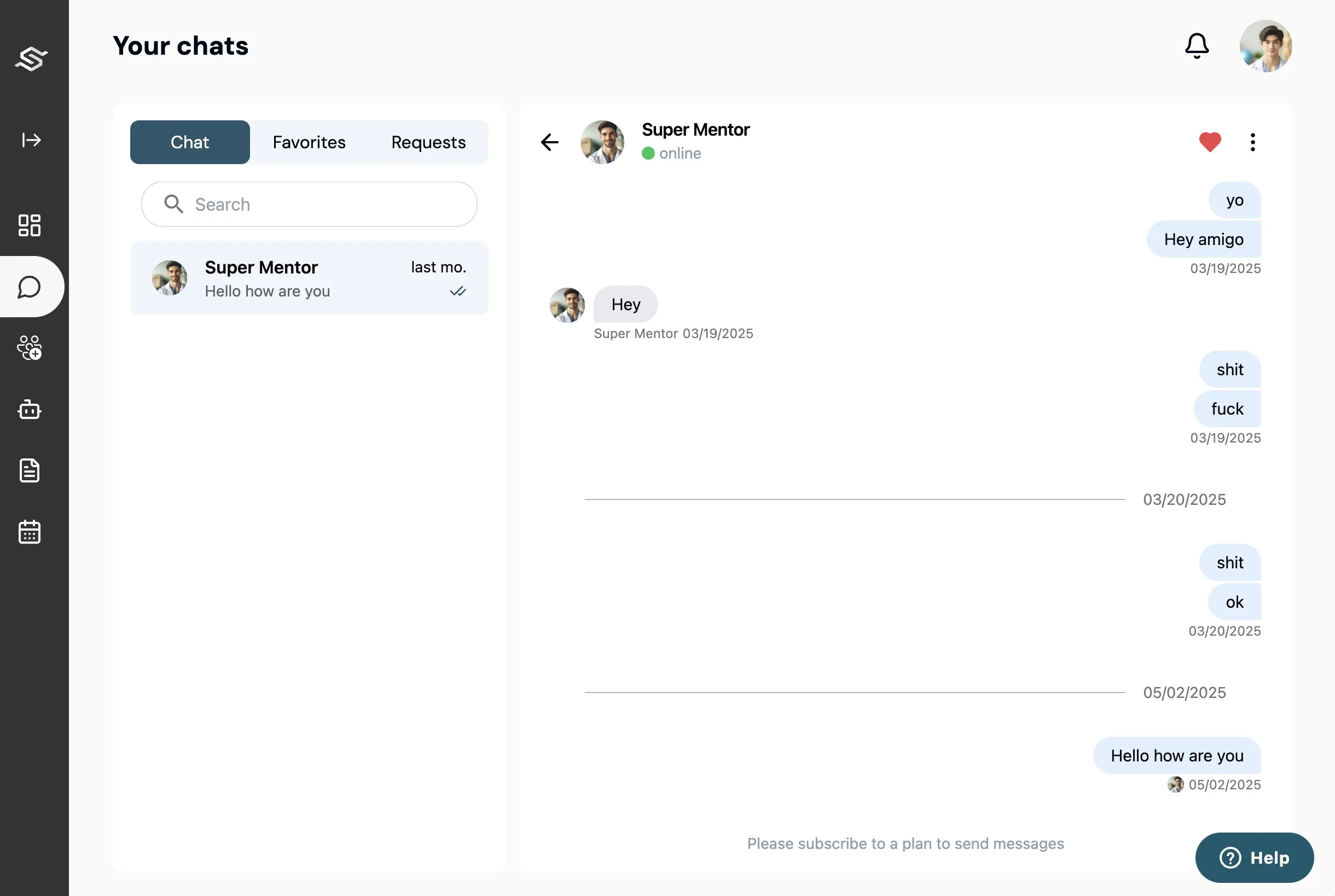 Real-time In-App Chat